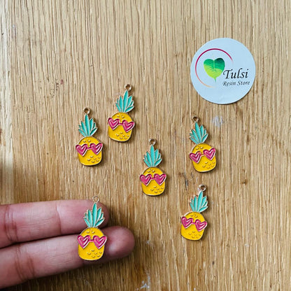 Pineapple With Google Charm (B) Tulsi Resin Store