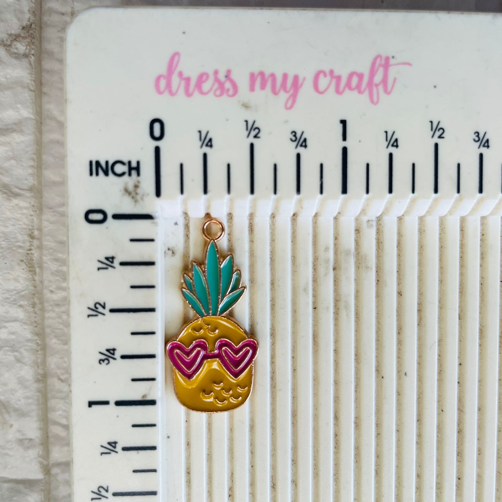 Pineapple With Google Charm (B) Tulsi Resin Store