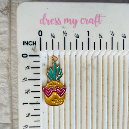 Pineapple With Google Charm (B) Tulsi Resin Store