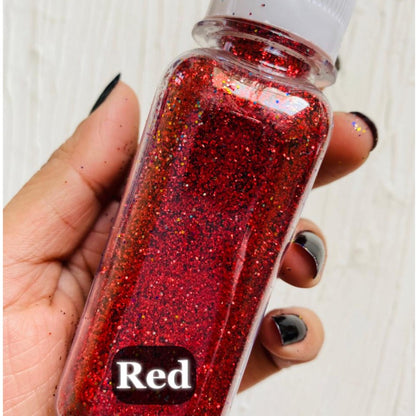 Glitter - Red tulsiresin