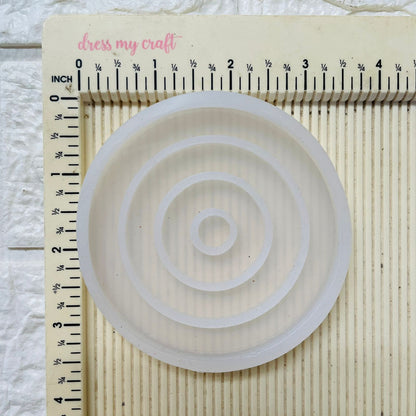 Round Evil Eye Coaster Mould