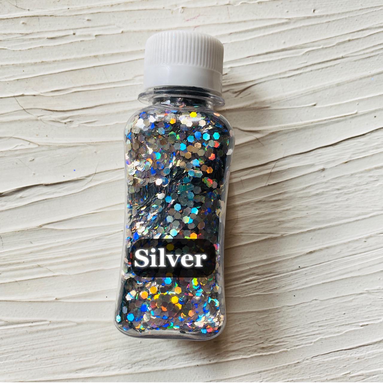 Shaded Chunks - Silver tulsiresin