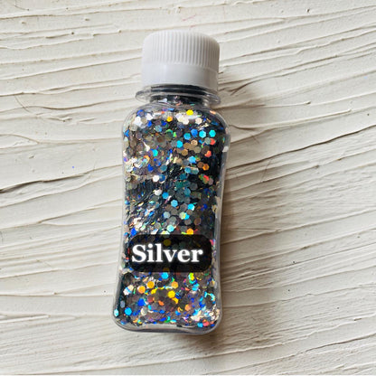 Shaded Chunks - Silver tulsiresin