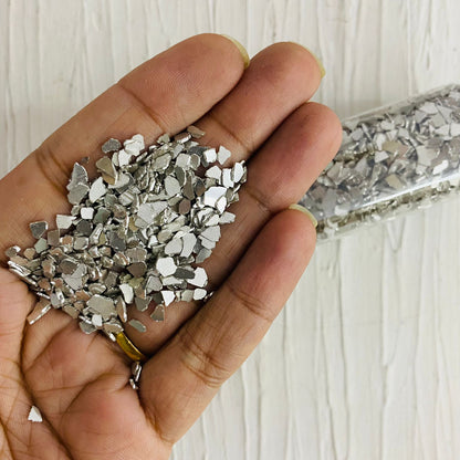 Chip Crystal - Silver tulsiresin
