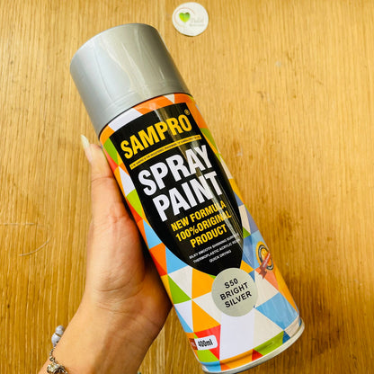 Spray Paint - Bright Silver - Tulsi Resin Store