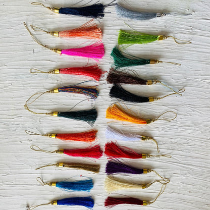 Tassels for Bookmark (2pc) - - tulsiresin