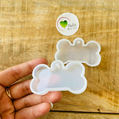 Thin Dog Tag Mould tulsiresin