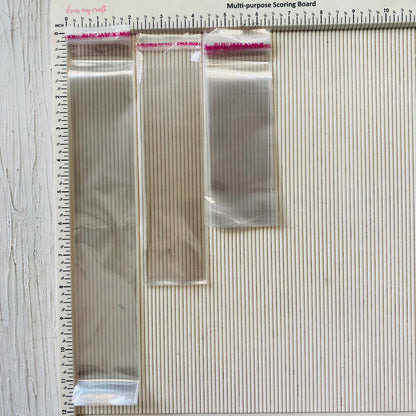 Transparent Plastic - Long (20pcs) Tulsi Resin Store