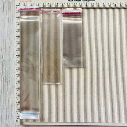 Transparent Plastic - Long (20pcs) Tulsi Resin Store