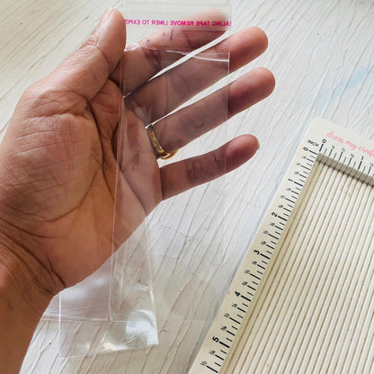 Transparent Plastic - Long (20pcs) Tulsi Resin Store