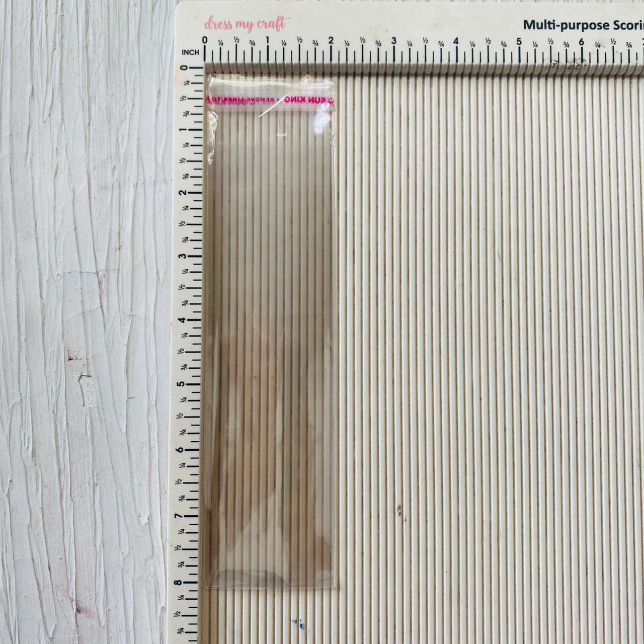 Transparent Plastic - Long (20pcs) 2" * 8" Tulsi Resin Store
