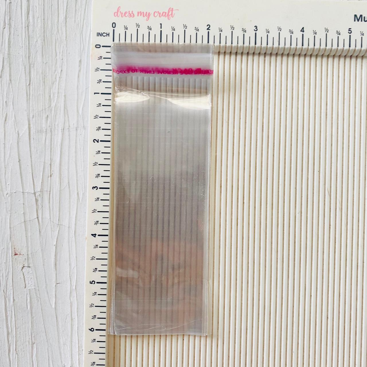 Transparent Plastic - Long (20pcs) 2" * 6" Tulsi Resin Store