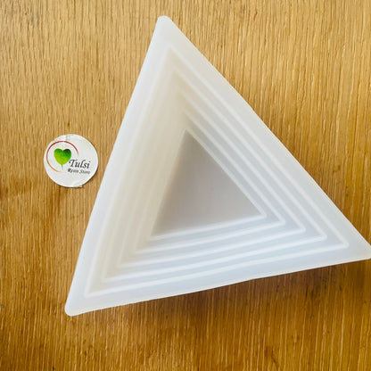 Triangle Layered Bowl Mould Tulsi Resin Store