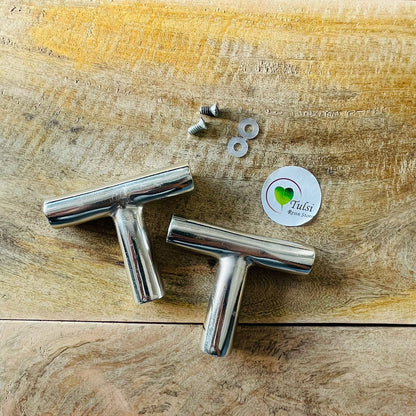 Distash/Defective T Shape Metal Tray Handle - Heavy