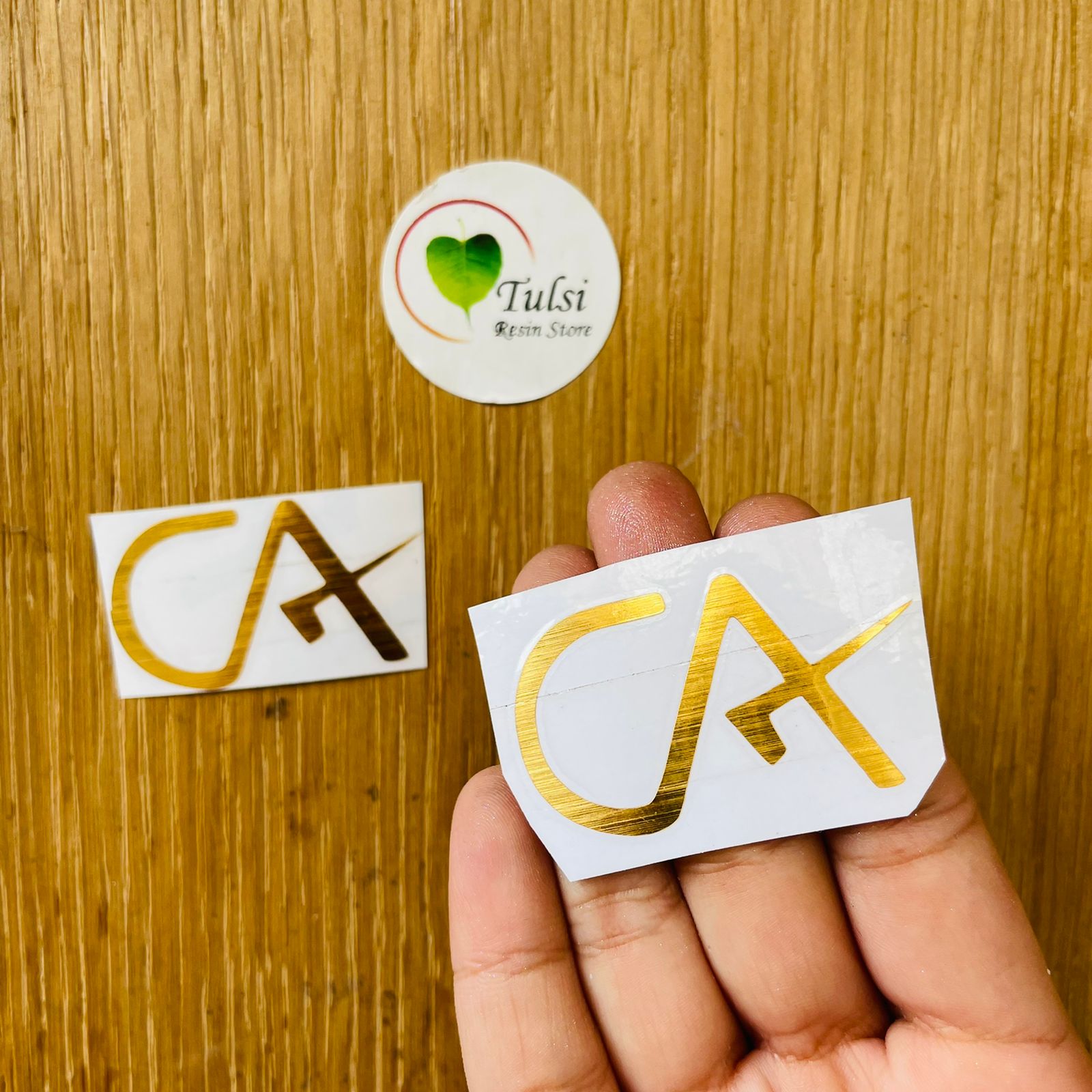 Vinyl Sticker- CA Logo - - Tulsi Resin Store