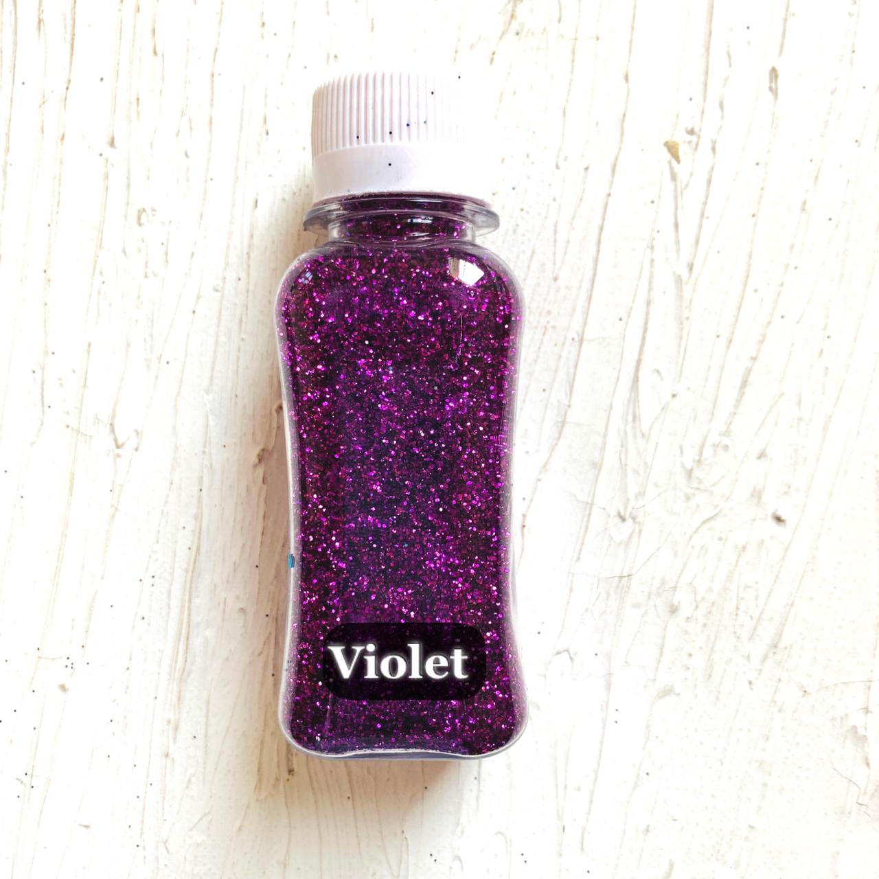Glitter - Violet tulsiresin