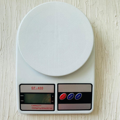 White Weighing Scale tulsiresin