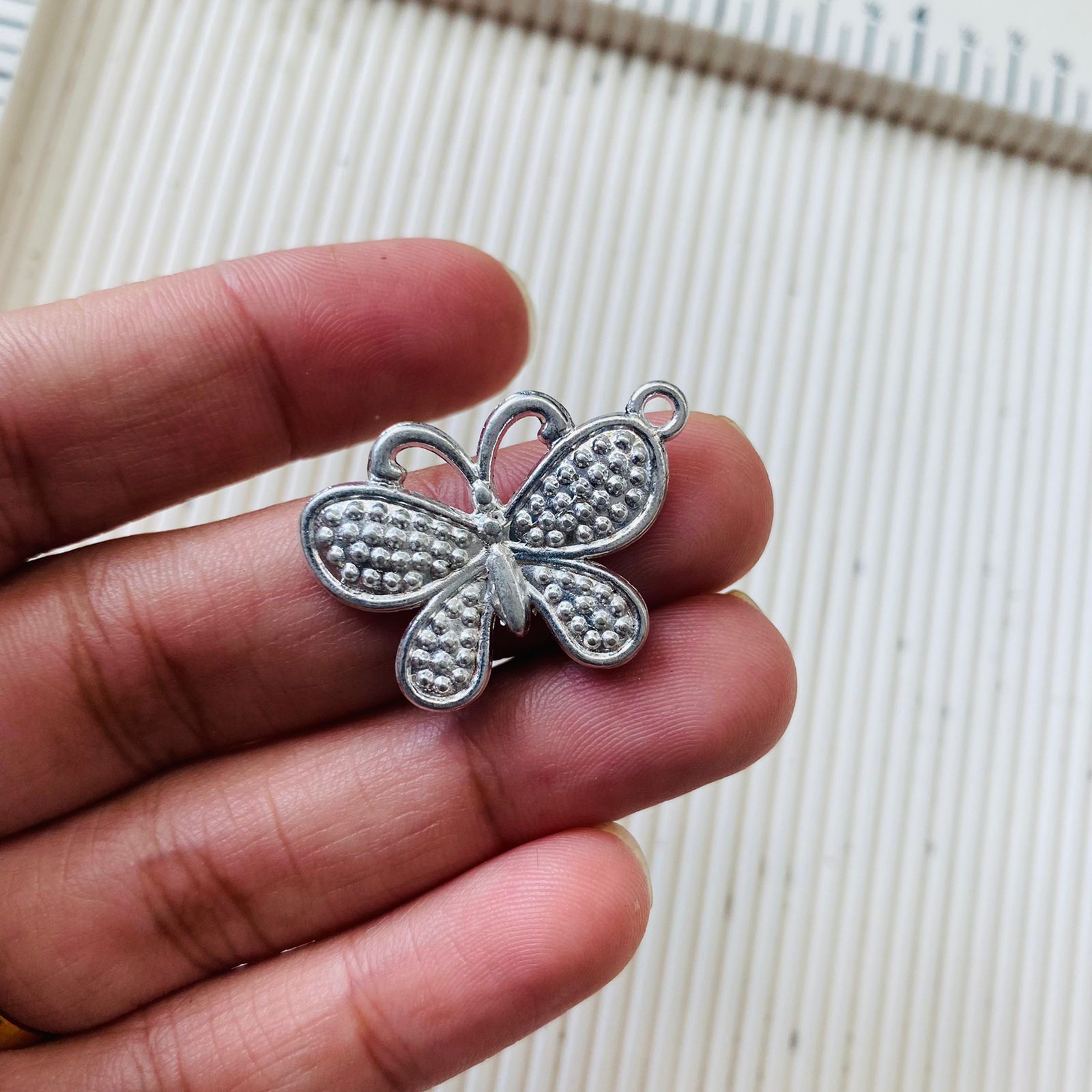 Silver Charm - Butterfly (C) Tulsi Resin Store