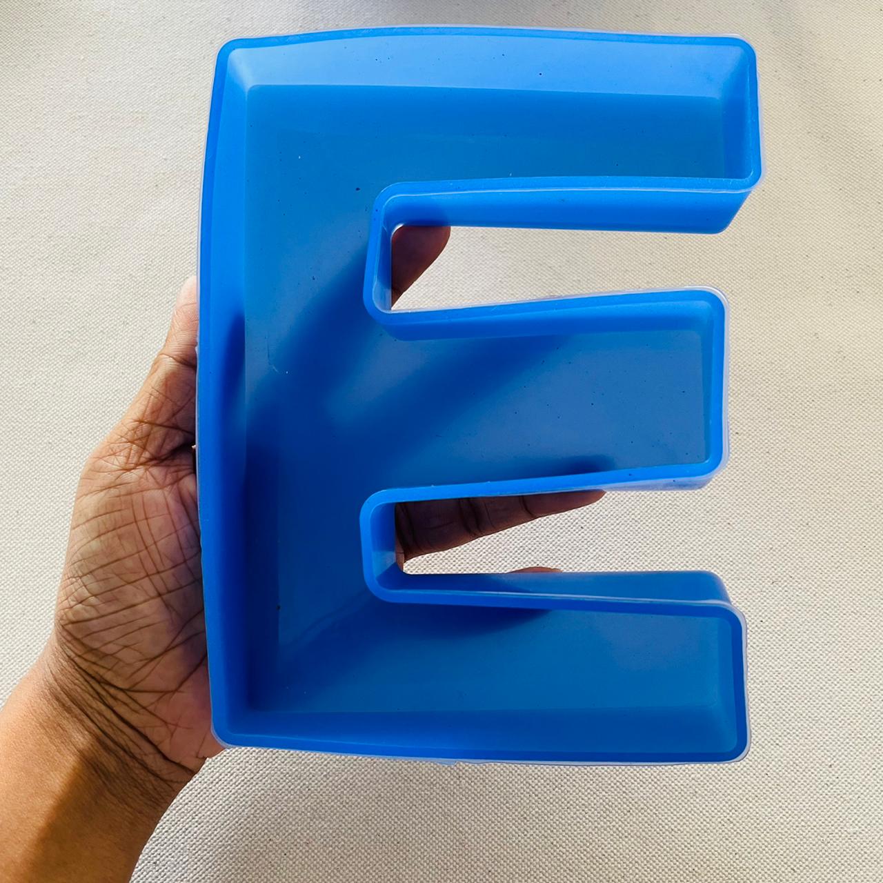 6" Monogram Alphabet Mould Tulsi Resin Store