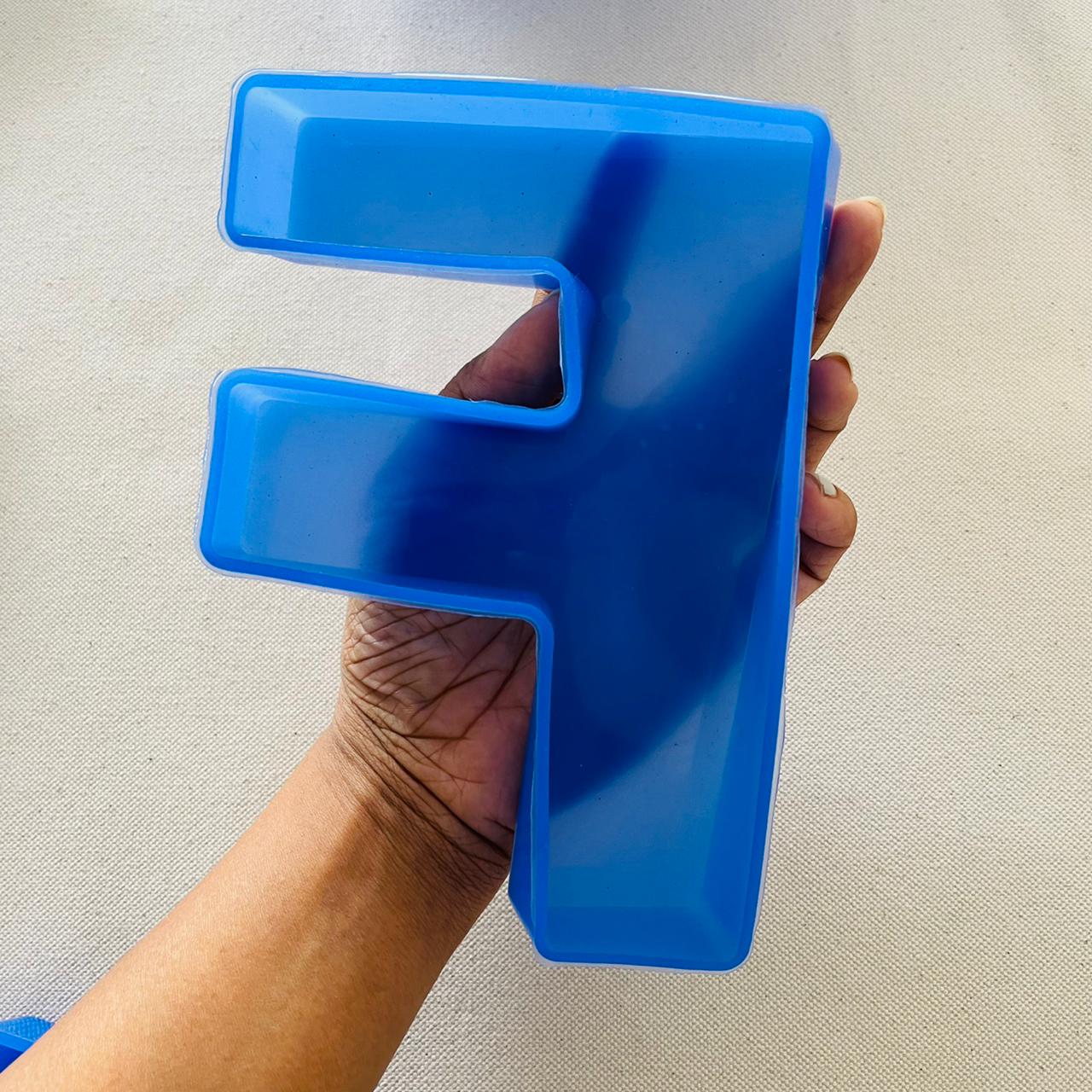 6" Monogram Alphabet Mould Tulsi Resin Store