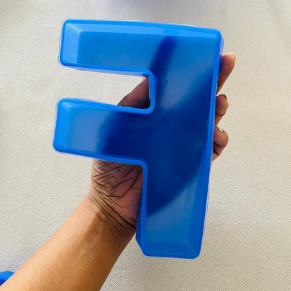 6" Monogram Alphabet Mould Tulsi Resin Store