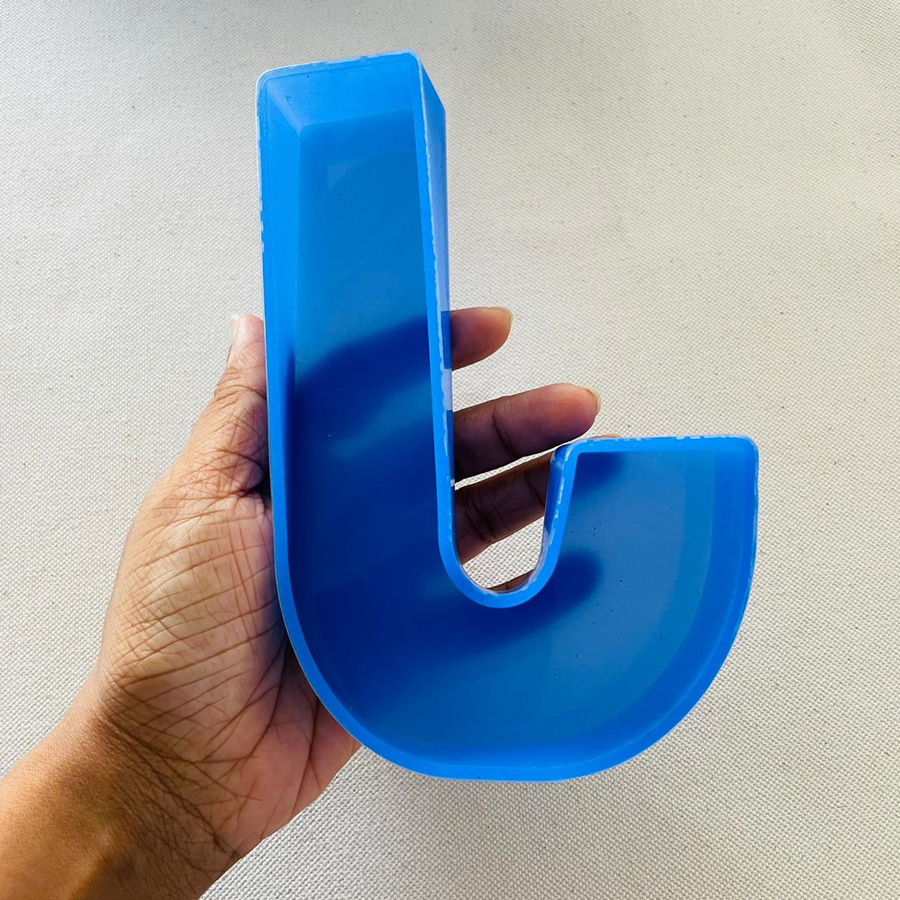 6" Monogram Alphabet Mould Tulsi Resin Store