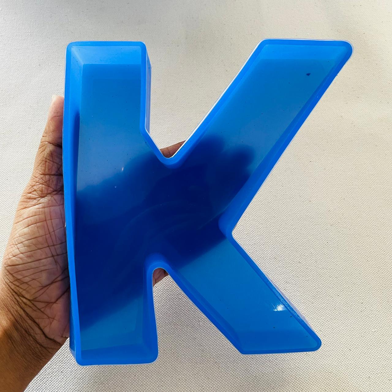 6" Monogram Alphabet Mould Tulsi Resin Store