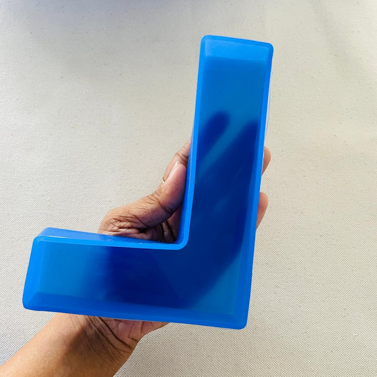 6" Monogram Alphabet Mould Tulsi Resin Store