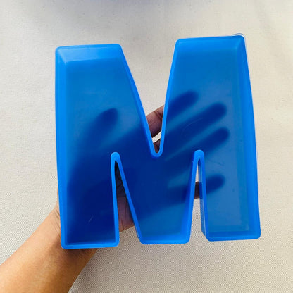 6" Monogram Alphabet Mould Tulsi Resin Store