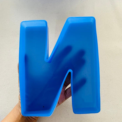 6" Monogram Alphabet Mould Tulsi Resin Store