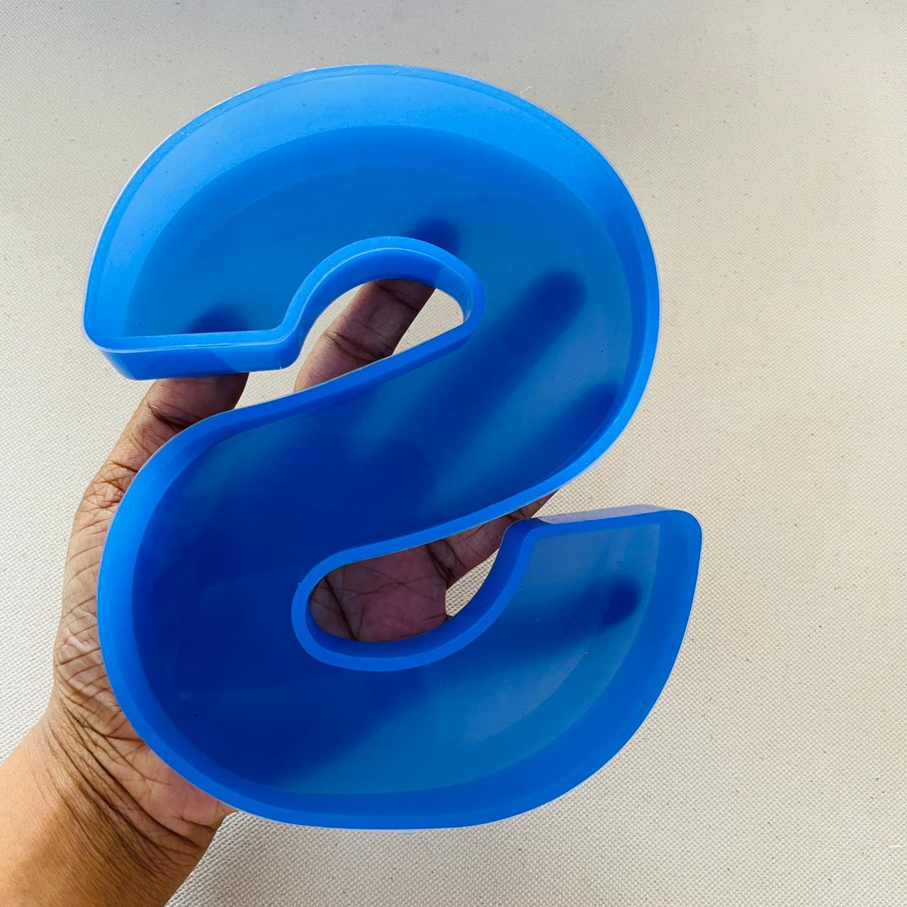 6" Monogram Alphabet Mould Tulsi Resin Store
