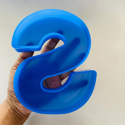 6" Monogram Alphabet Mould Tulsi Resin Store