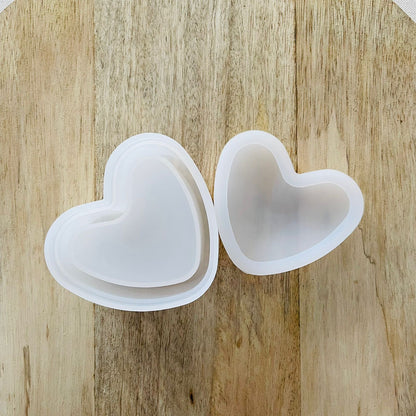 Storage Box Mould (O) - Heart Tulsi Resin Store