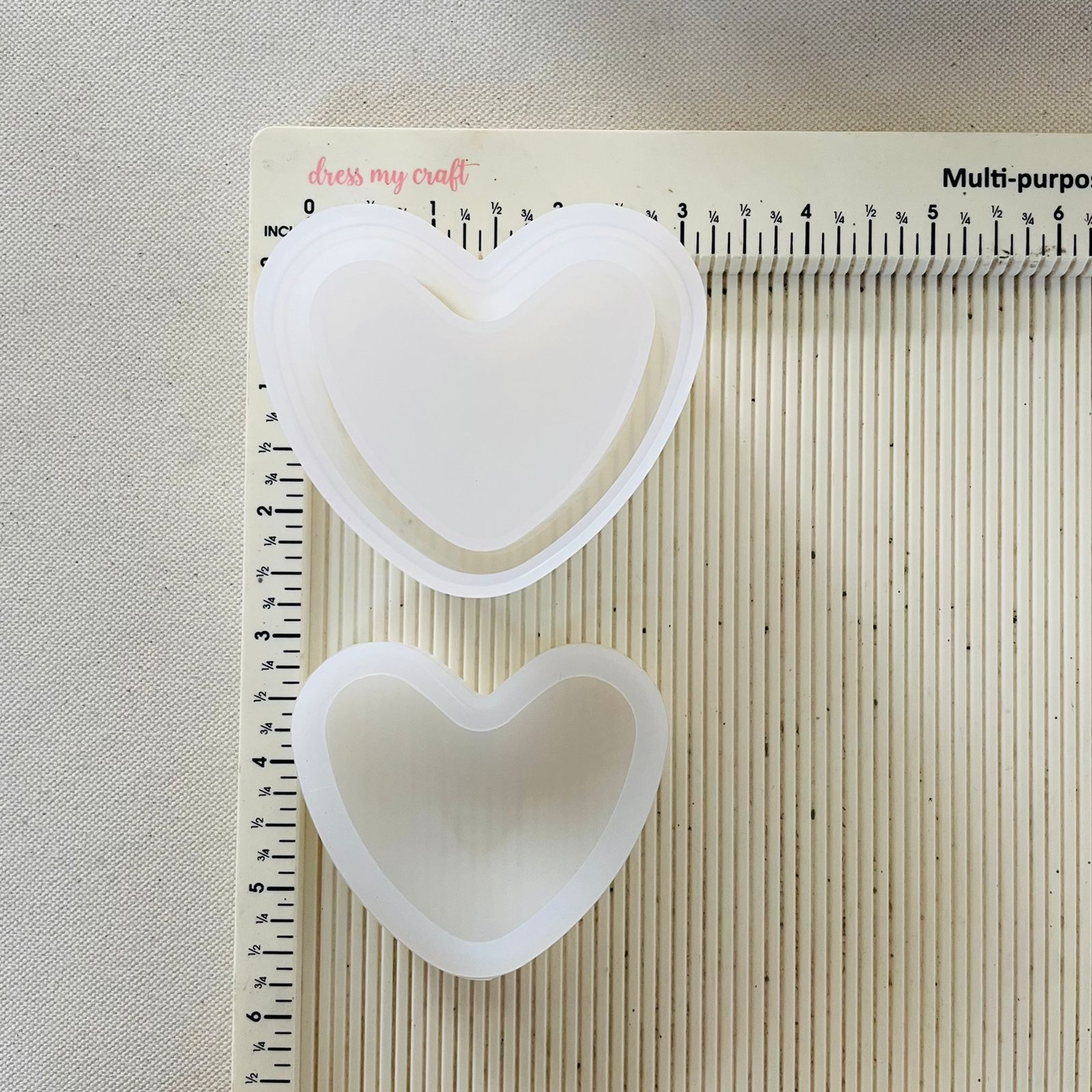 Storage Box Mould (O) - Heart Tulsi Resin Store