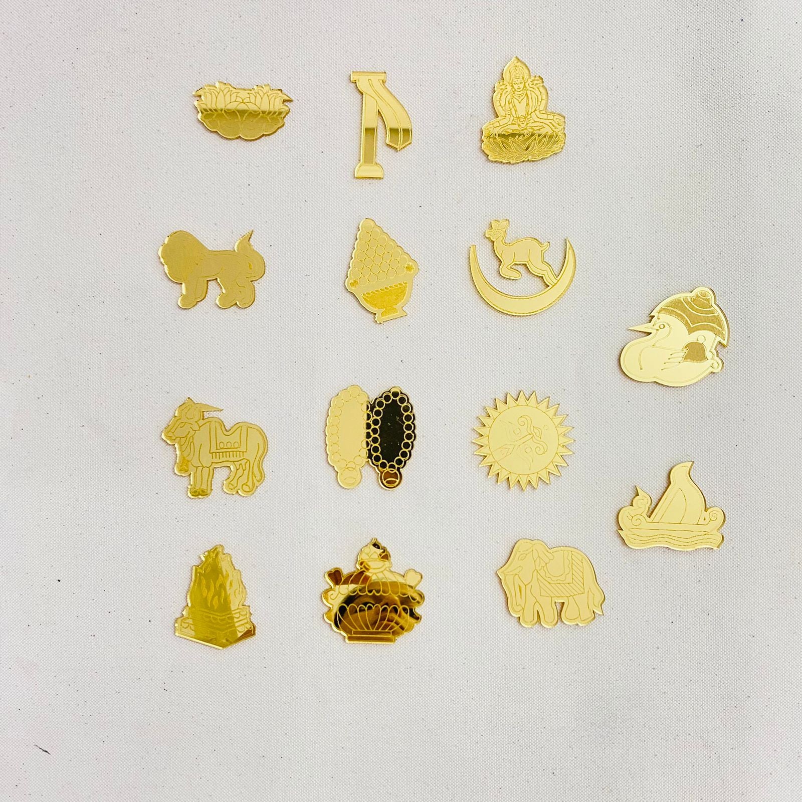 14 Swapna Acrylic Set