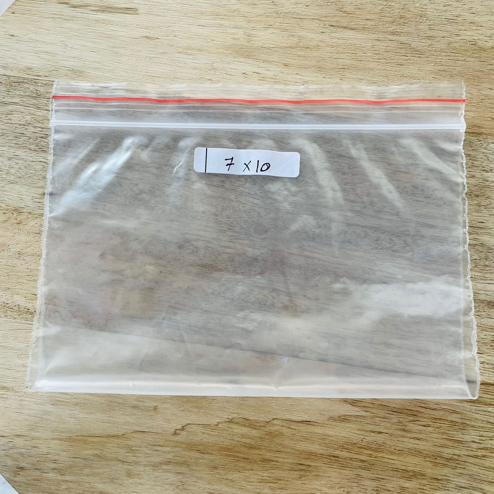 Transparent Ziplock (10 pcs) 7" * 10" Tulsi Resin Store