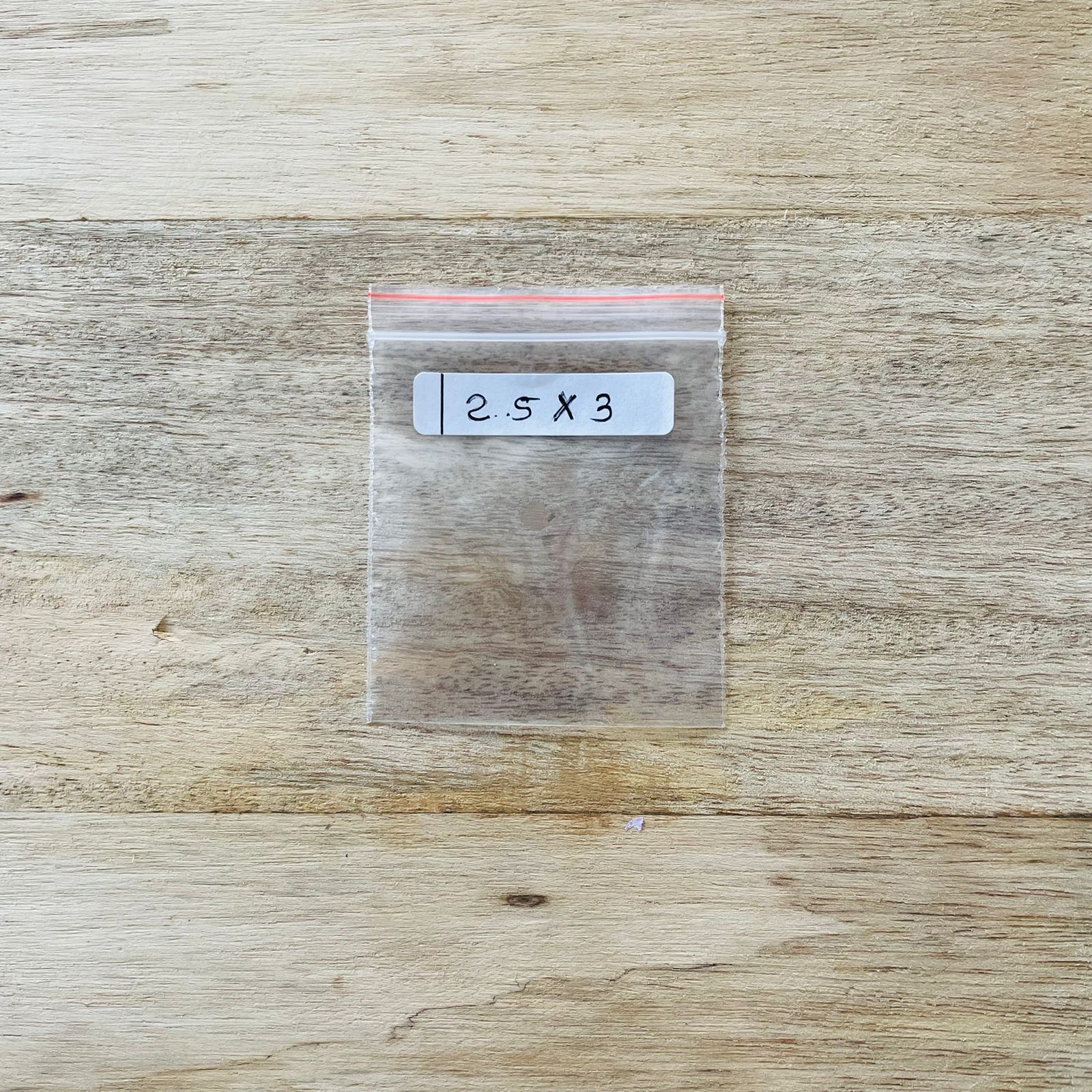 Transparent Ziplock (10 pcs) 2.5" * 3" Tulsi Resin Store