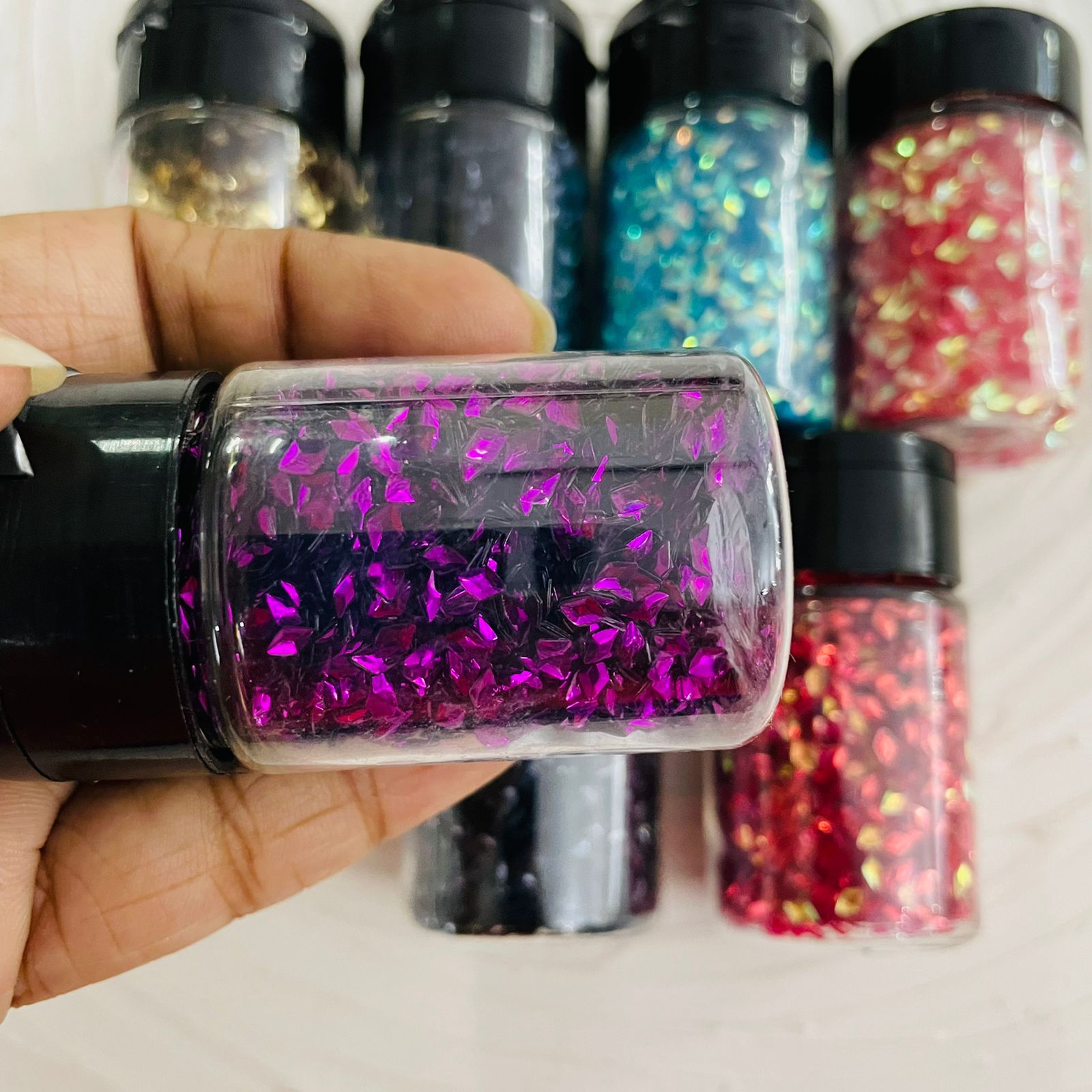 Diamond Chunk Violet tulsiresin