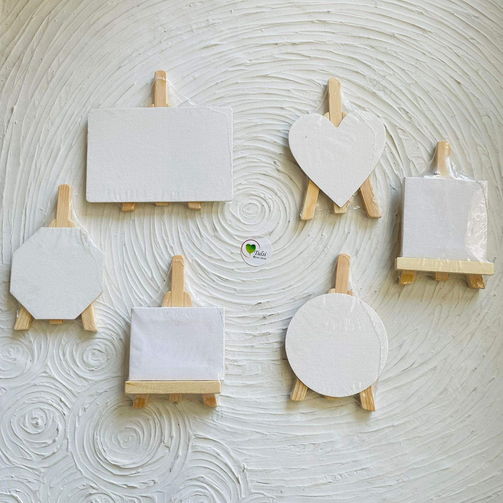 Small Canvas Easel Stand - - Tulsi Resin Store