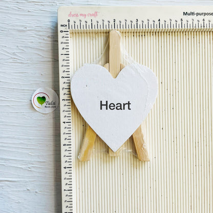 Small Canvas Easel Stand Heart Tulsi Resin Store