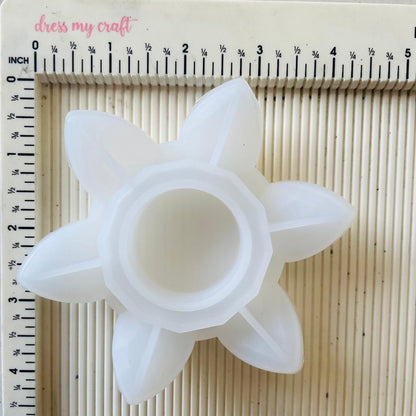 Lotus Candle Holder Mould (A) Tulsi Resin Store