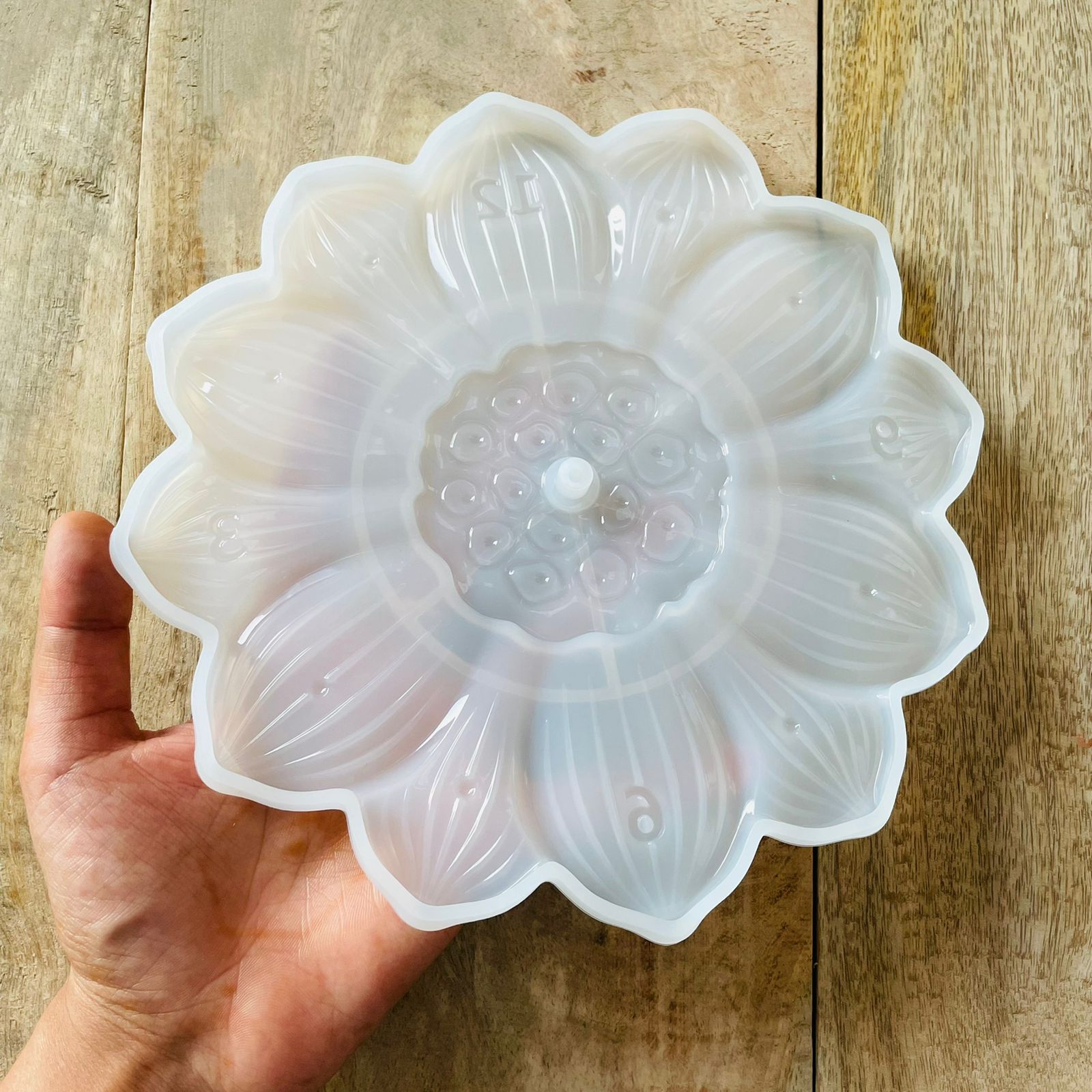 Flower Clock Mould (B) - - Tulsi Resin Store