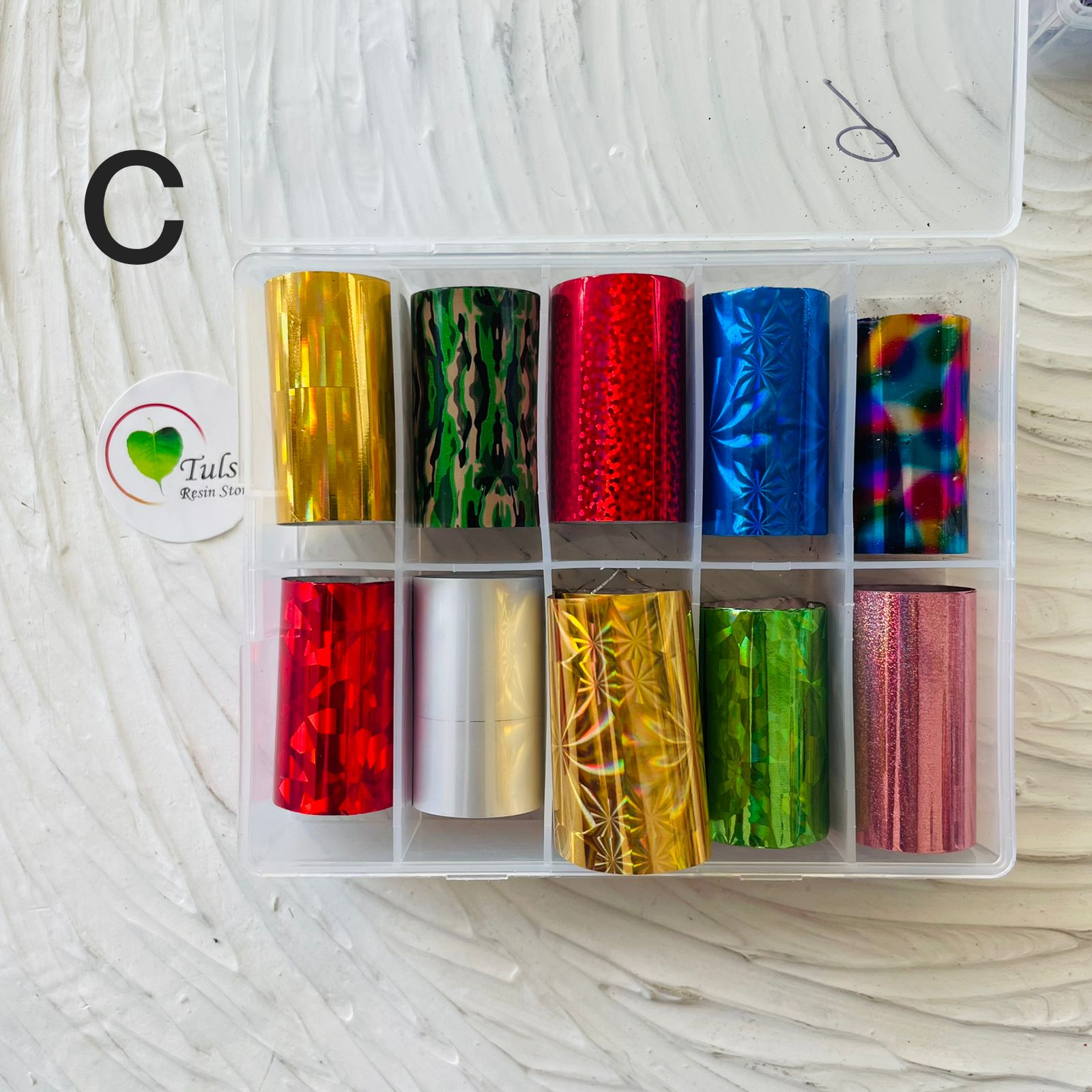 UV Transfer Sheets Design C Tulsi Resin Store