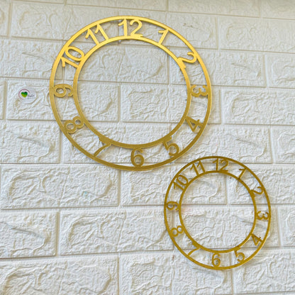 English Number Ring - Round