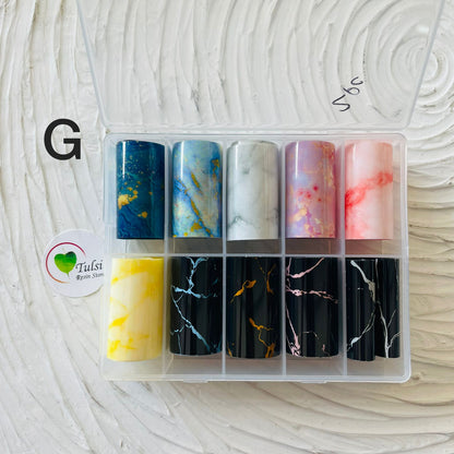 UV Transfer Sheets Design G Tulsi Resin Store