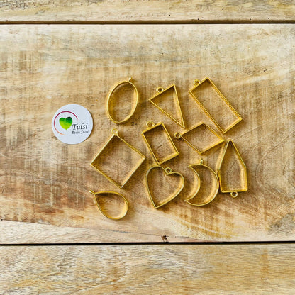 Gold Bazels Set (A) tulsiresin