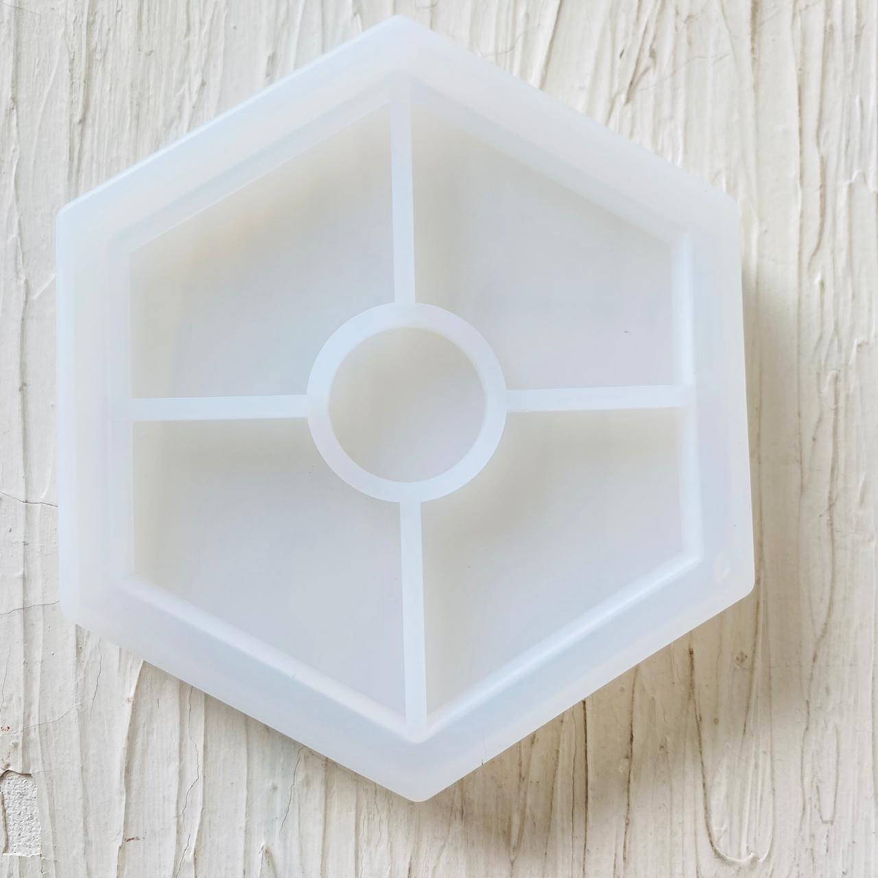 Hexagon Trinket Dish Mould