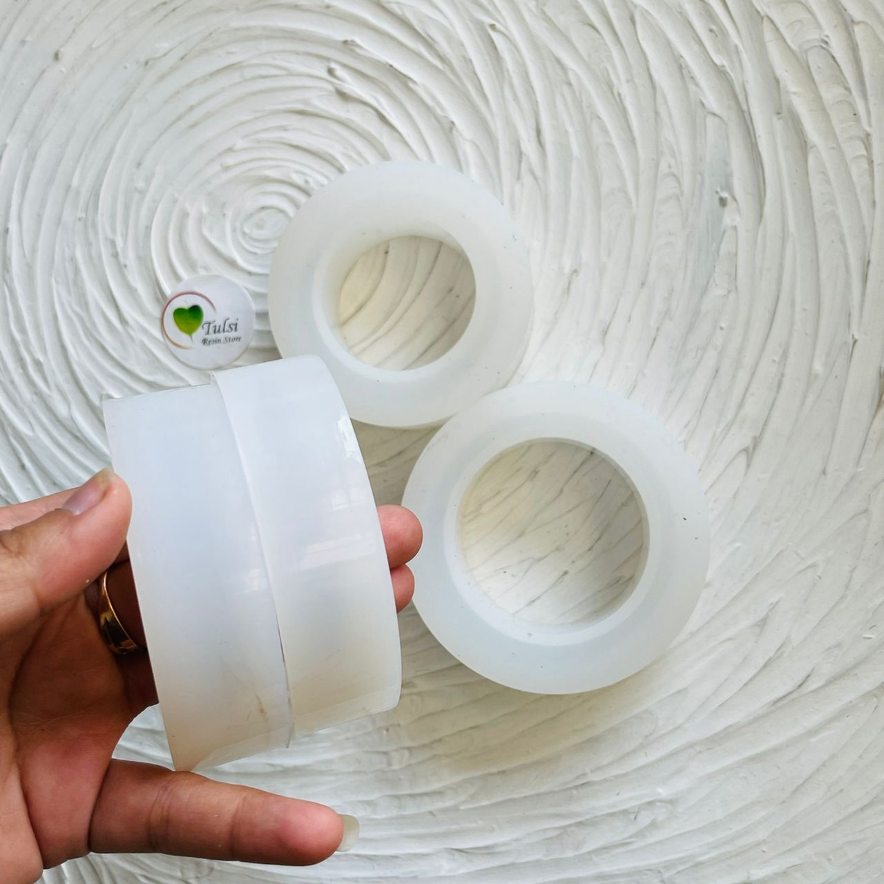 Heavy Round Bangle Mould tulsiresin
